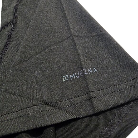 Muezna Men's T-Shirt Quick-Dry Workout Running Breathable Cool Performance Sz M - Picture 5 of 7